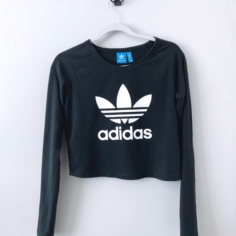 Adidas Originals Long Sleeve black sweatshirt - Picture 4 of 7